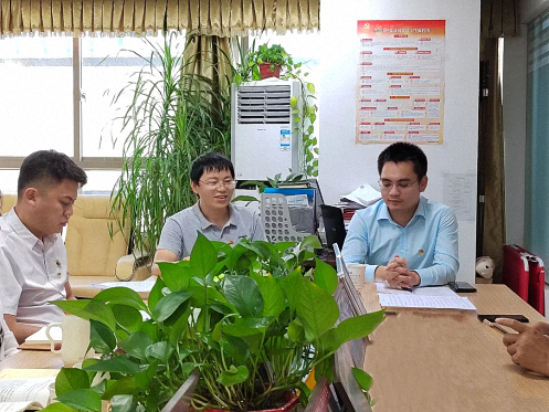 財大贛州同學聯誼會黨支部開展主題黨日活動，踐行黨史學習教育624.png