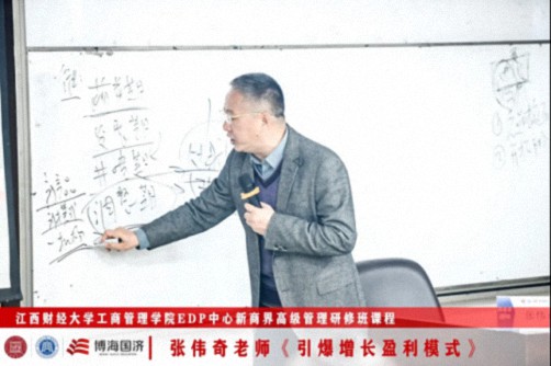 【中心動態(tài)】江西財大新商界93班《引爆增長盈利模式》課程